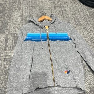 Aviator nation 5 stripe hoodie